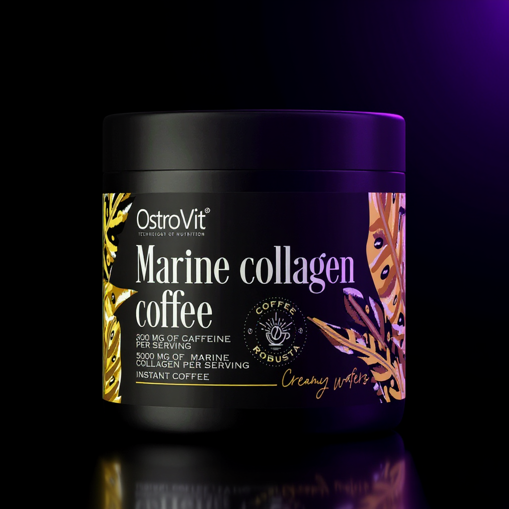 OstroVit Coffee with Marine Collagen 150g Kreemilised vahvlid