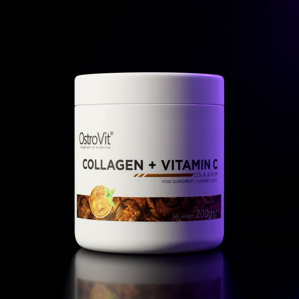 OstroVit Collagen + Vitamin C 200g Rum-Cola