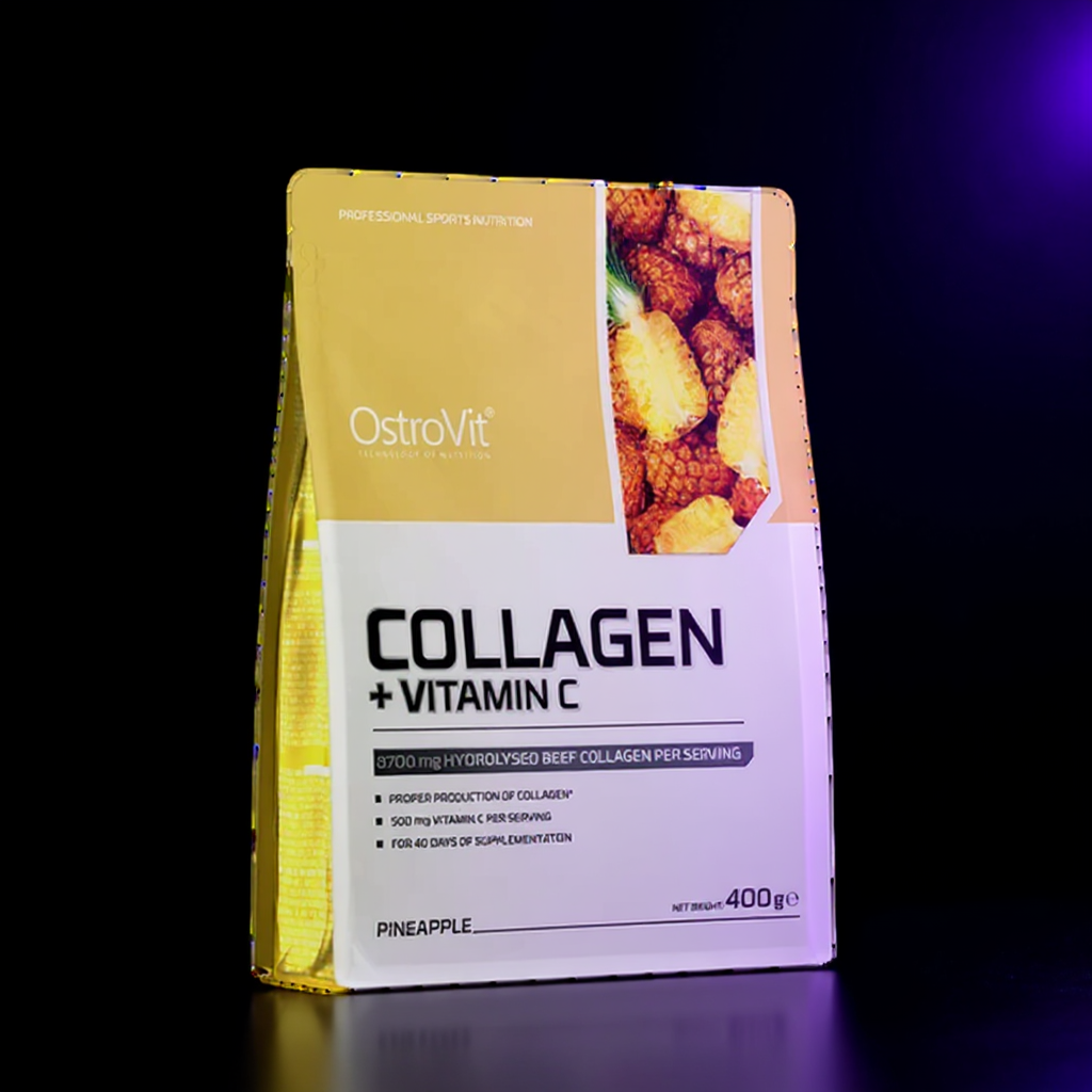 OstroVit Collagen + Vitamin C 400g Ananass