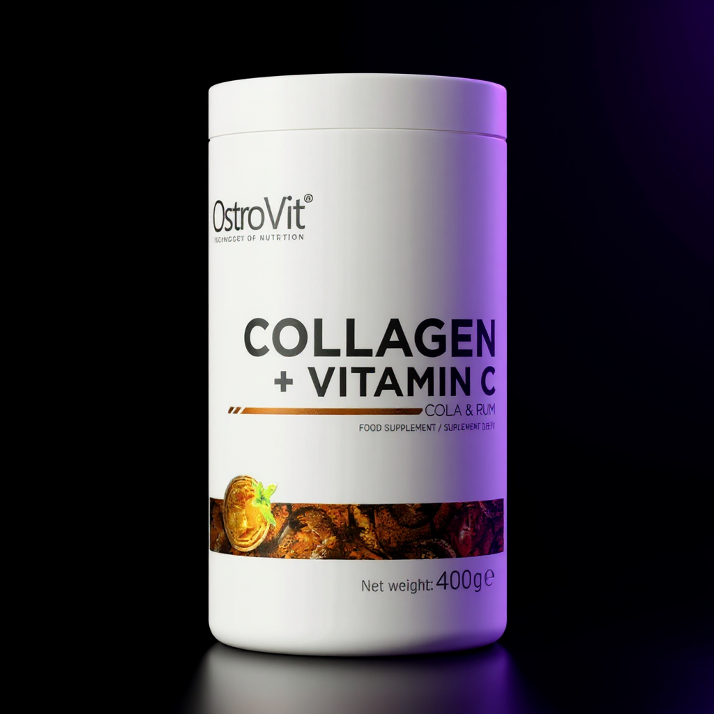 OstroVit Collagen + Vitamin C 400g Rum-koola