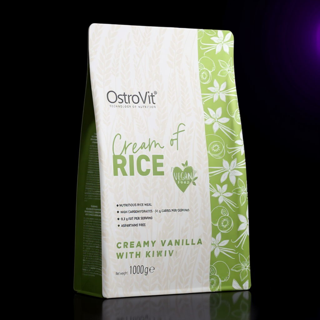 OstroVit Cream of Rice 1000g Kreemjas vanilje-kiivi