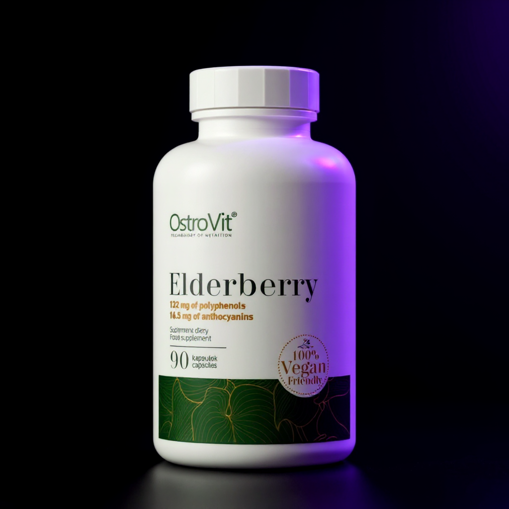 OstroVit Elderberry VEGE 90caps
