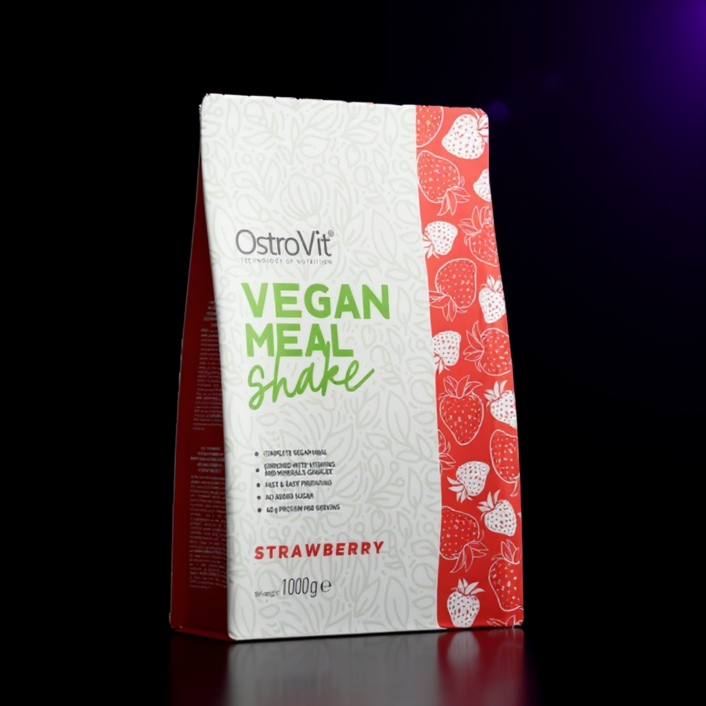 OstroVit Vegan Meal Shake 1000g Maasikas