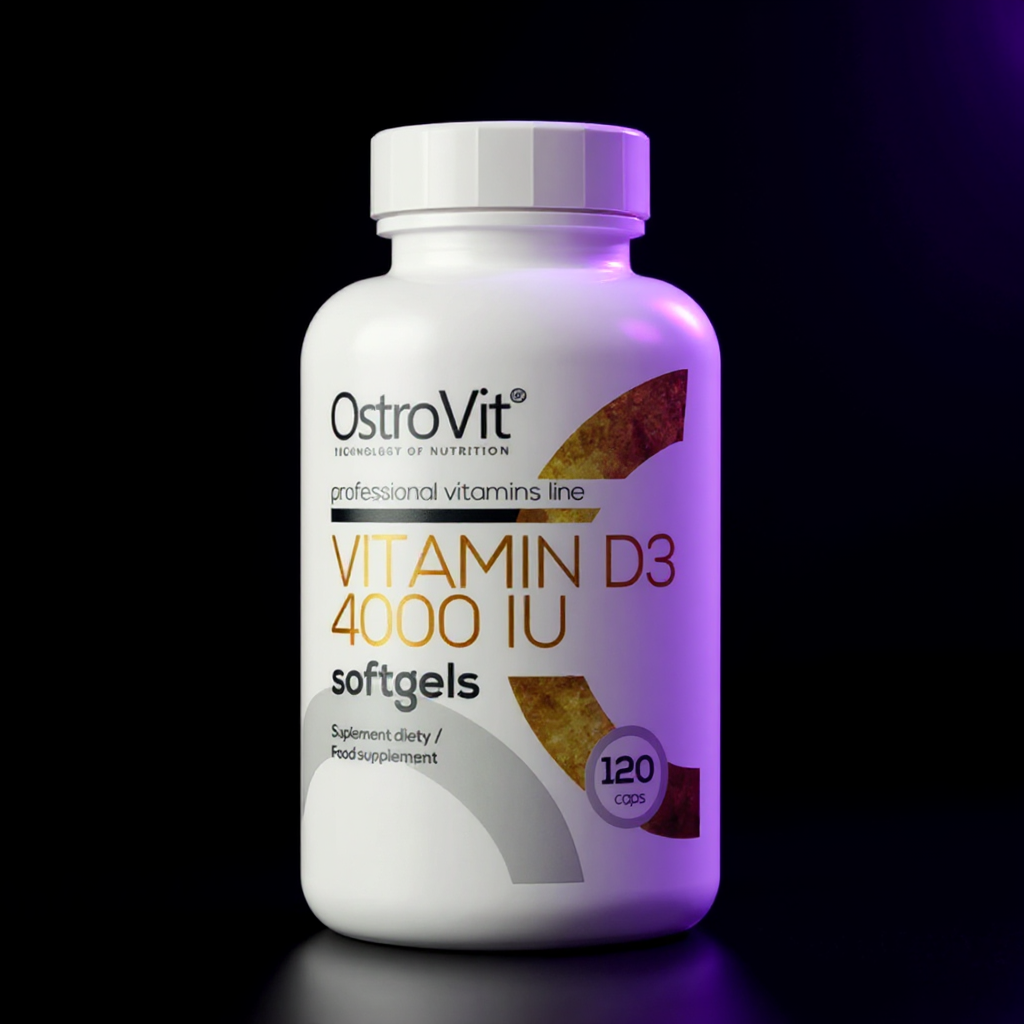 OstroVit Vitamin D3 4000 IU 120caps