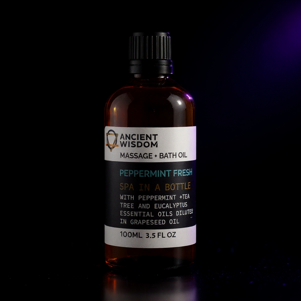 Peppermint Fresh Massage Oil - 100ml