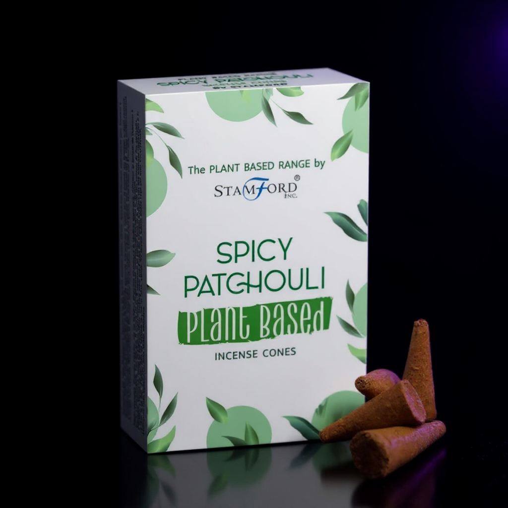 Plant Based Incense Cones - Spicy Patchouli