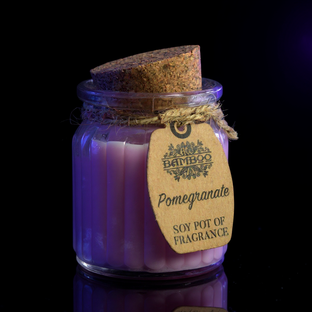 Pomegranate Soy Pot of Fragrance Candle