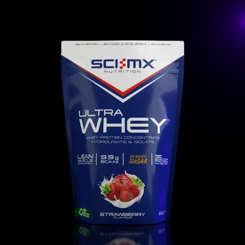 Sci-Mx Ultra Whey 800g Maasikas