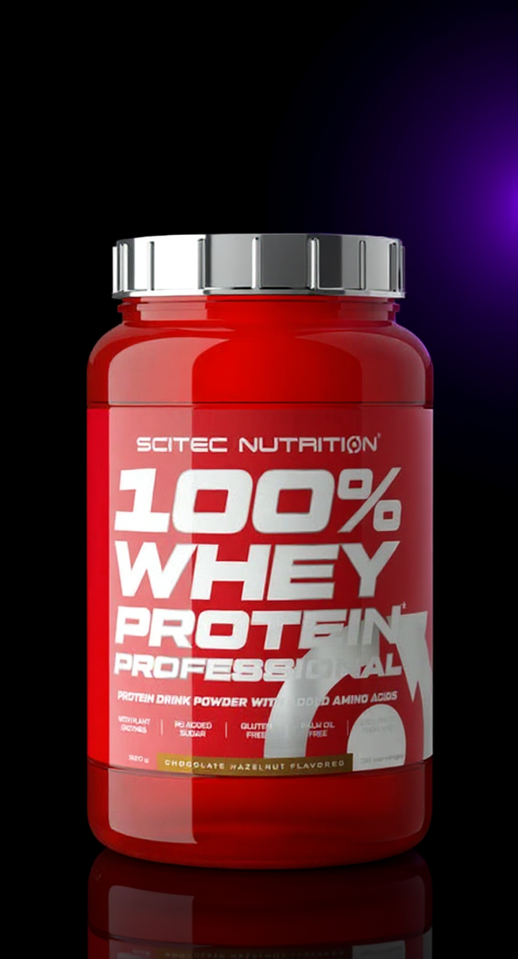 Scitec 100% Whey Protein Professional 920g Šokolaad-sarapuupähkel
