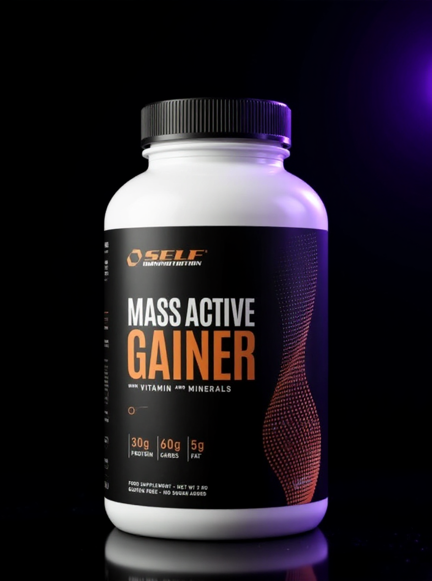 SELF Mass Active Gainer 2kg Šokolaadi sarapuupähkel
