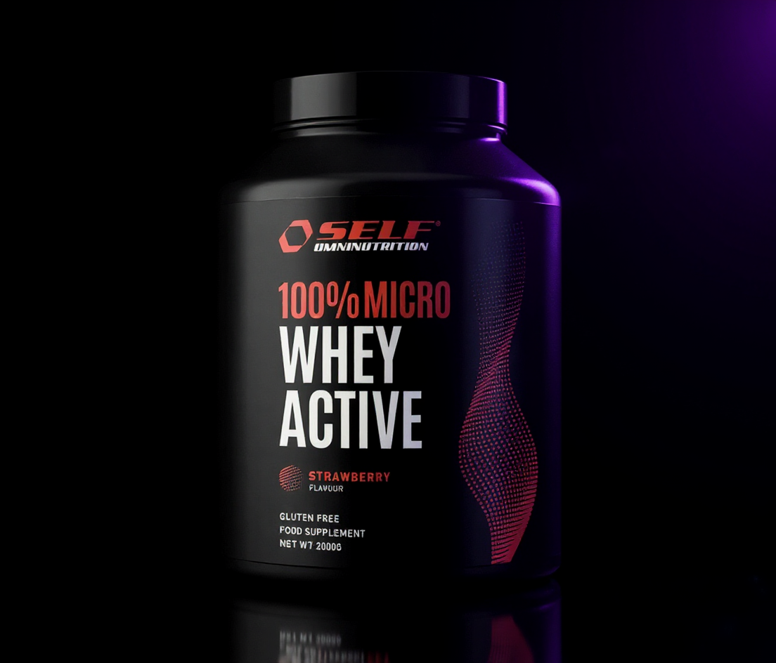 SELF Micro whey active 2kg Maasikas