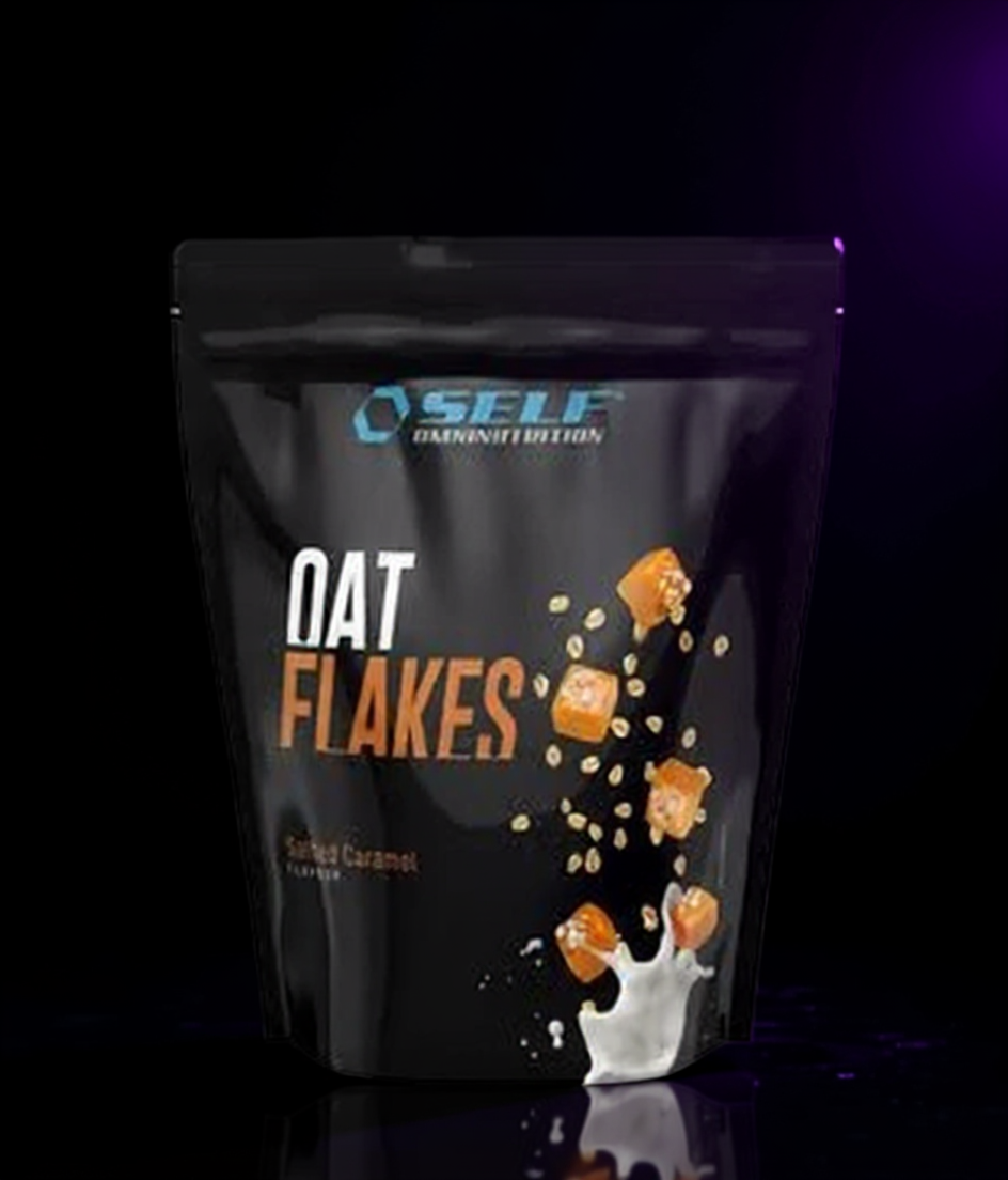 SELF Oat Flakes 1kg Soolatud karamell