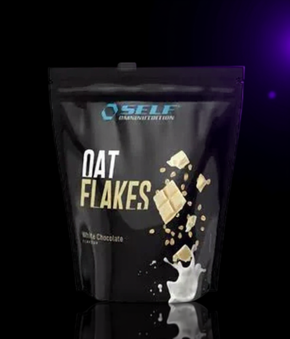 SELF Oat Flakes 1kg Valge šokolaad