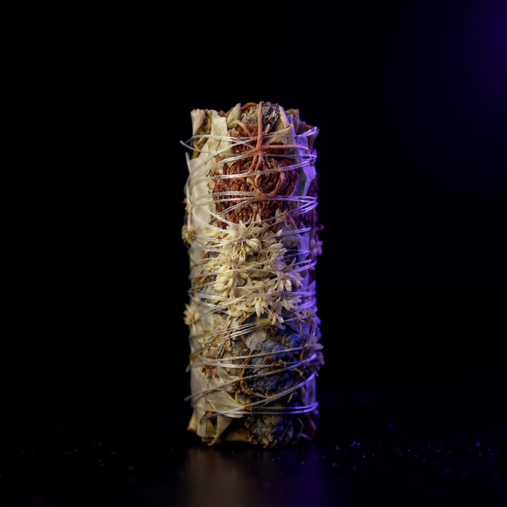 Smudge Stick - White Sage, Lavender and Mullein
