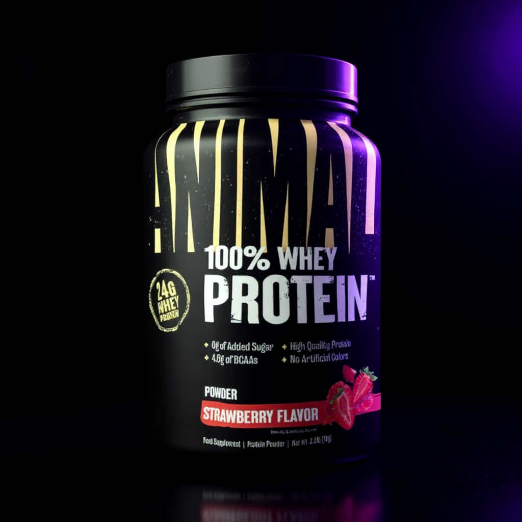 Universal Animal Whey 1000g Maasika