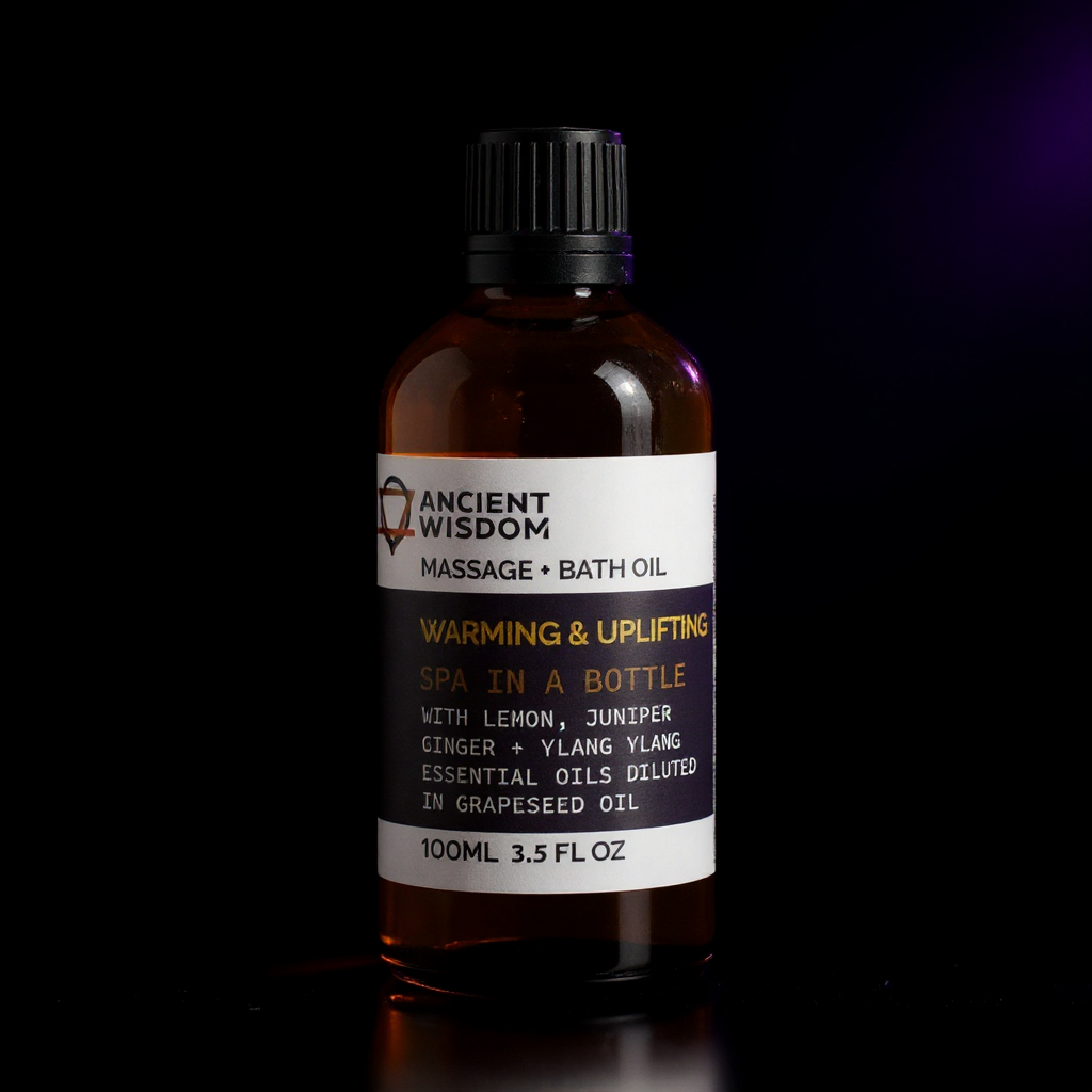 Warm & Uplifting Massage Oil - 100ml