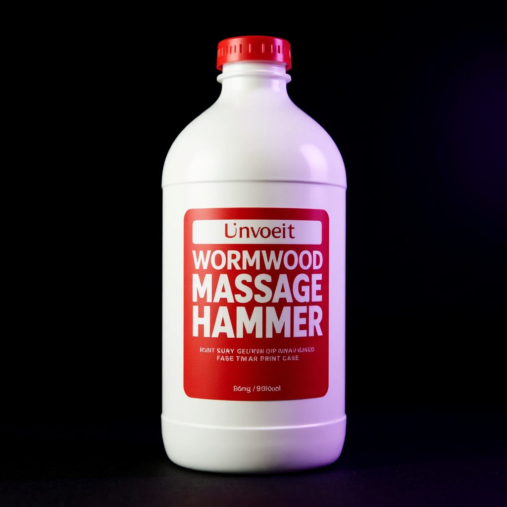 Wormwood Massage Hammer - Red